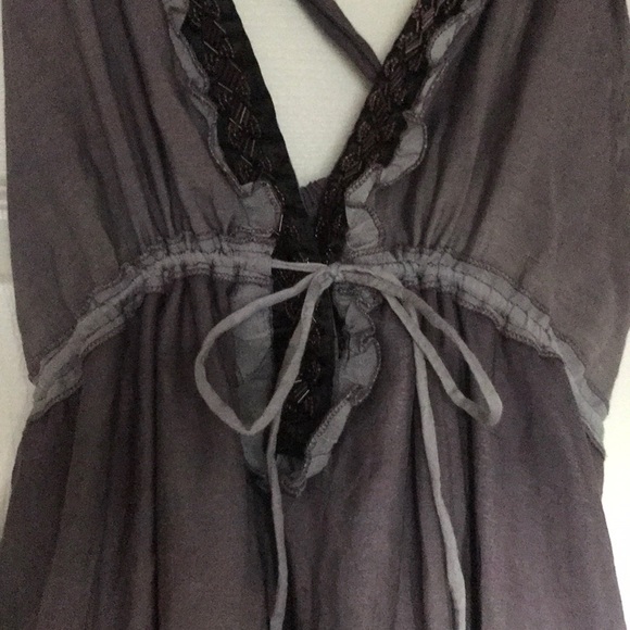 Maxi Dress with Some Beaded accents - Picture 3 of 4